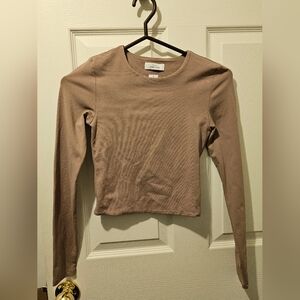 💙Babaton Taupe Long Sleeve Tee